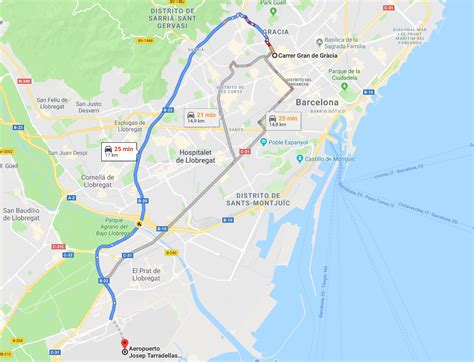 How to get to Barcelona .